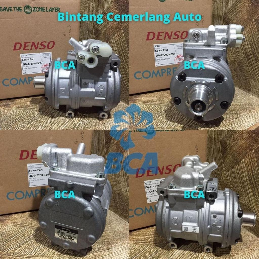 KOMPRESOR AC MOBIL UNIVERSAL 10PA 17C / 17A ELF HONDA ACCORD ORI DENSO