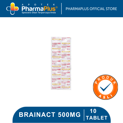 Brainact 500mg 10 Tablet