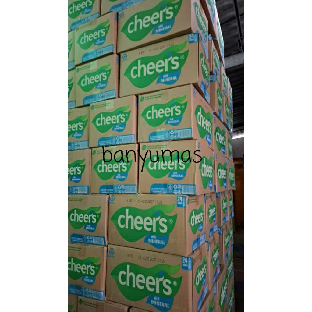 CHEERS AIR MINERAL 600ML (ISI 24)