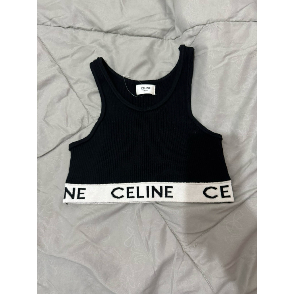 tanktop top celine croptop ori size s