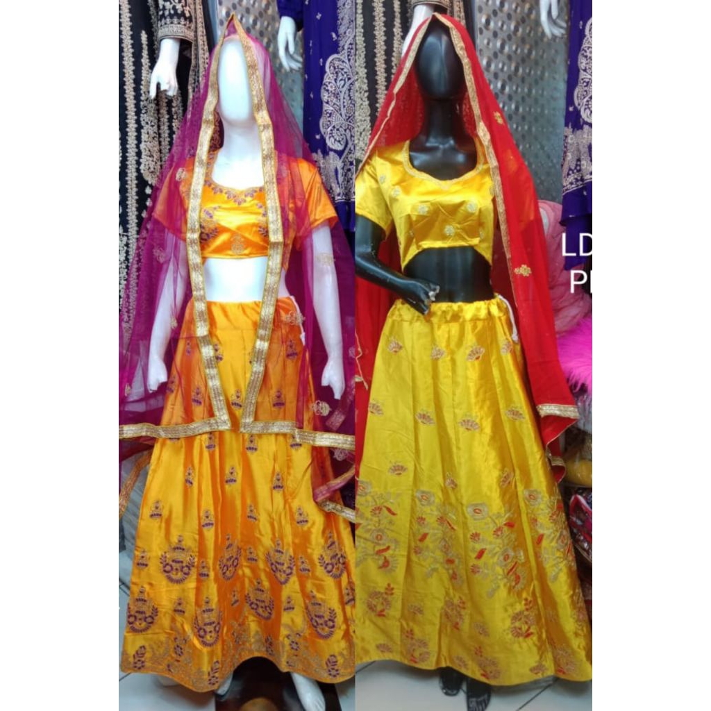 LEHENGGA INDIA SET / LENGGA / BAJU PENGANTIN INDIA