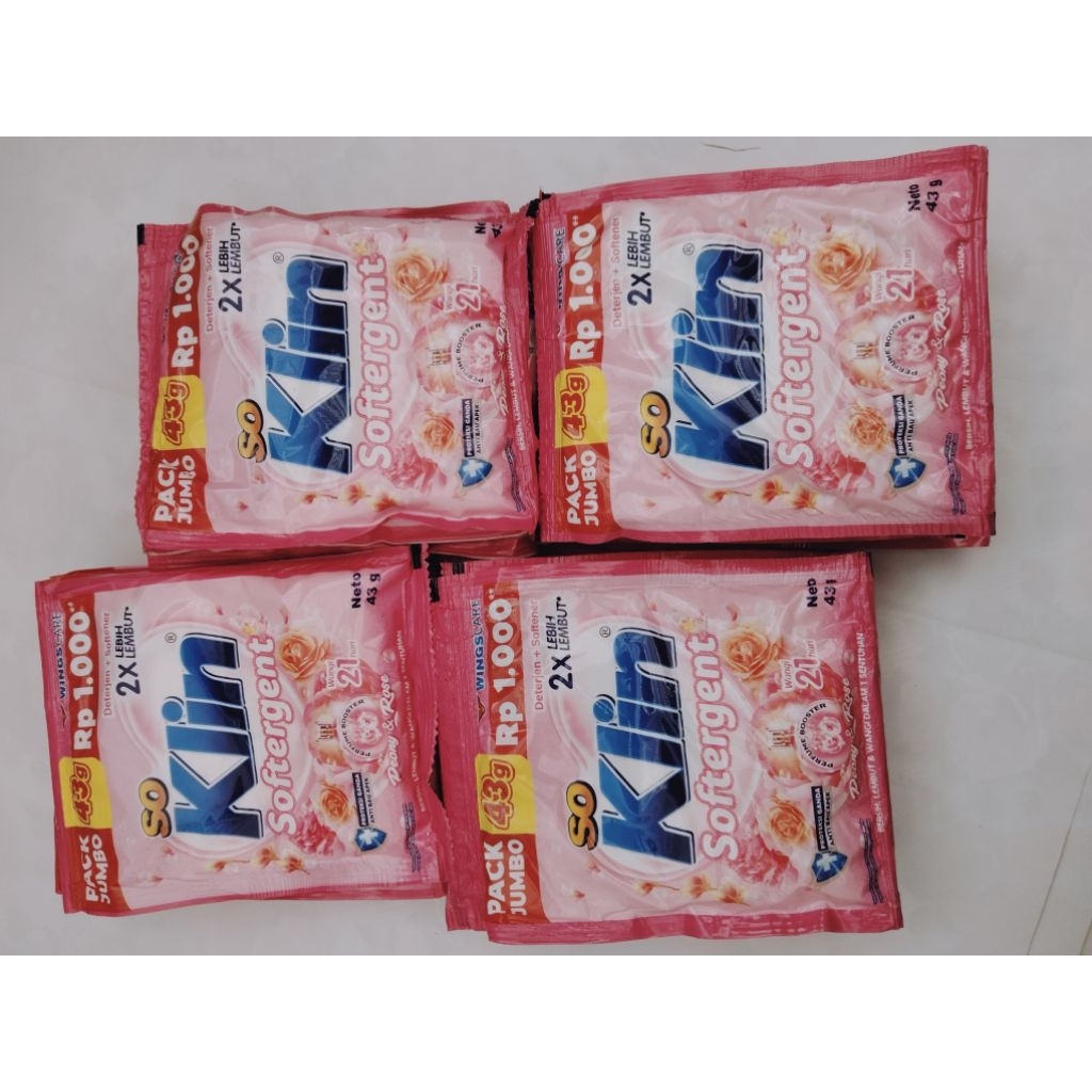 SoKlin Softergent Renceng bubuk