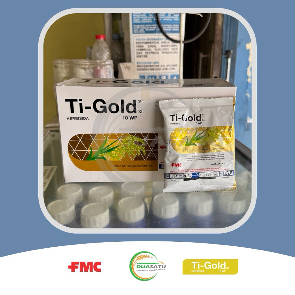 Herbisida FMC Ti-Gold XL 10WP 25 gram
