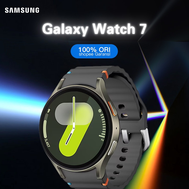 【Flash Sale】ORI Samsung Galaxy Watch 7 44mm Bluetooth Smartwatch Air Jam Tangan Pintar Pria GPS Fitn