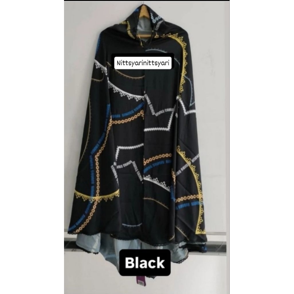 Mukena Sisesa Black