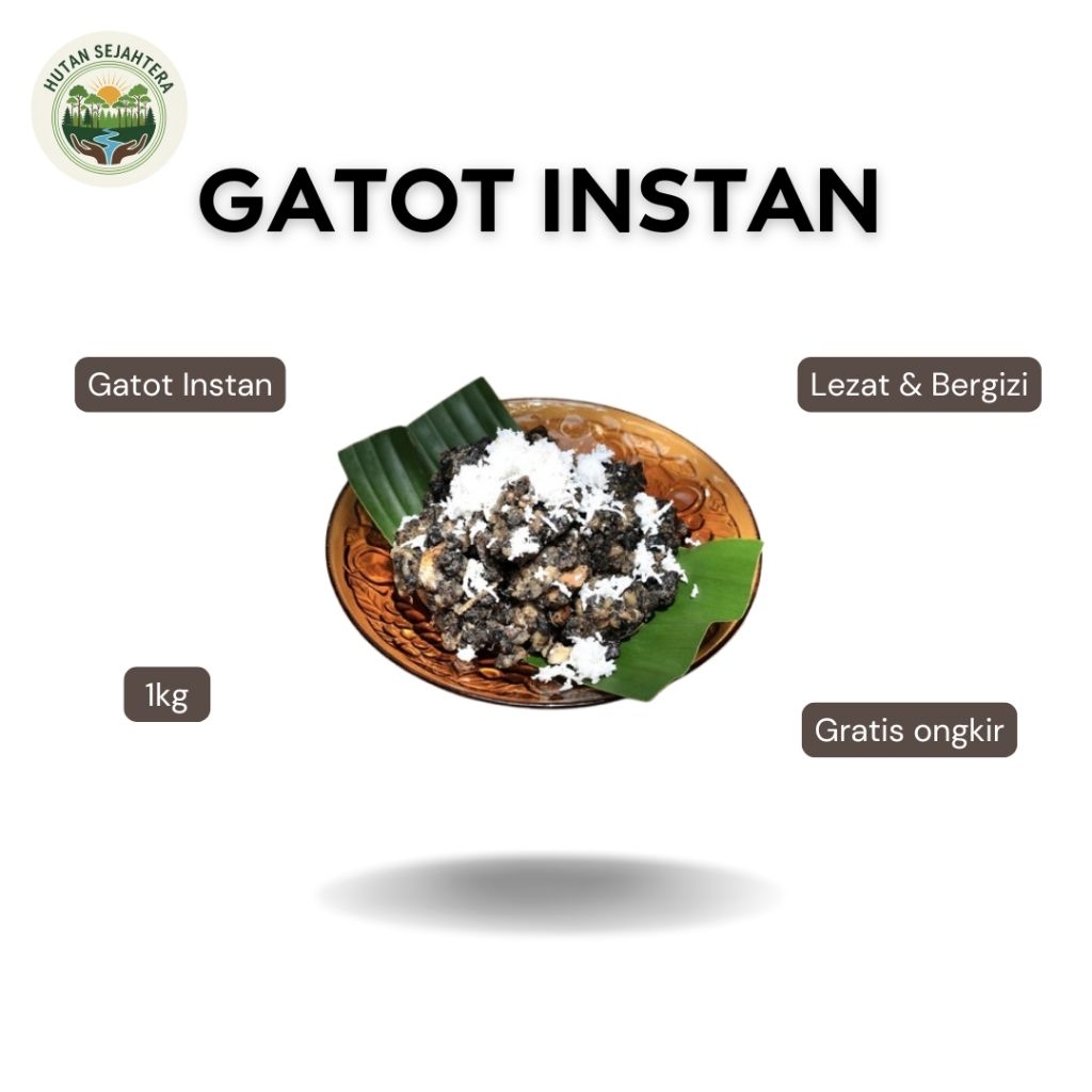 Gatot instan Gatot Singkong 1kg