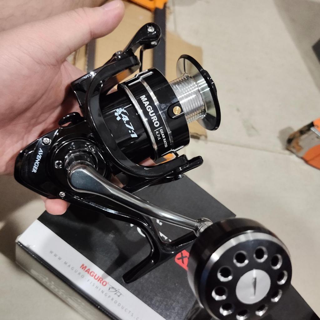 reel maguro avenger xt 6000 reel laut power handel