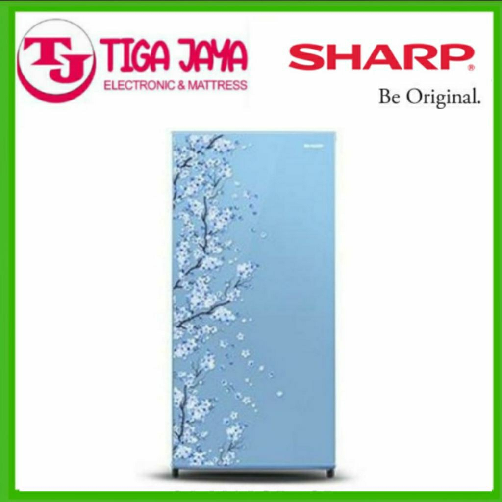 SHARP SJ-N162D-SB KULKAS 1 PINTU 128 LITER//N162D