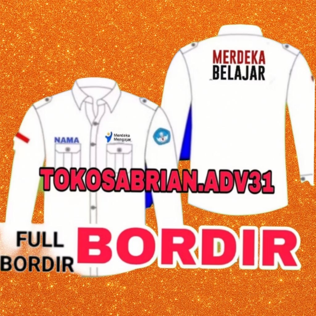 Kemeja Merdeka Belajar Baju merdeka Mengajar