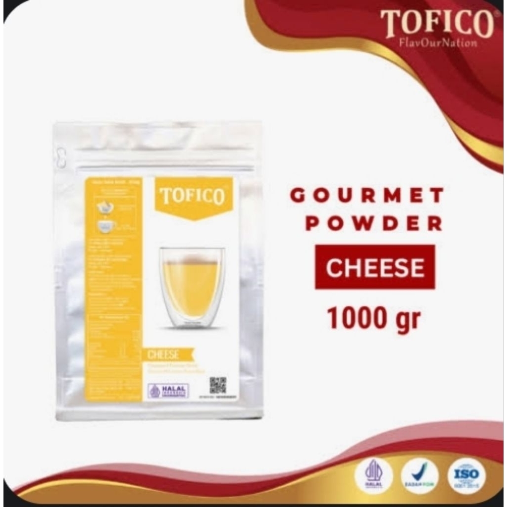 Cheese Powder Cheese Powder Tofico 1 Kg Halal MUI