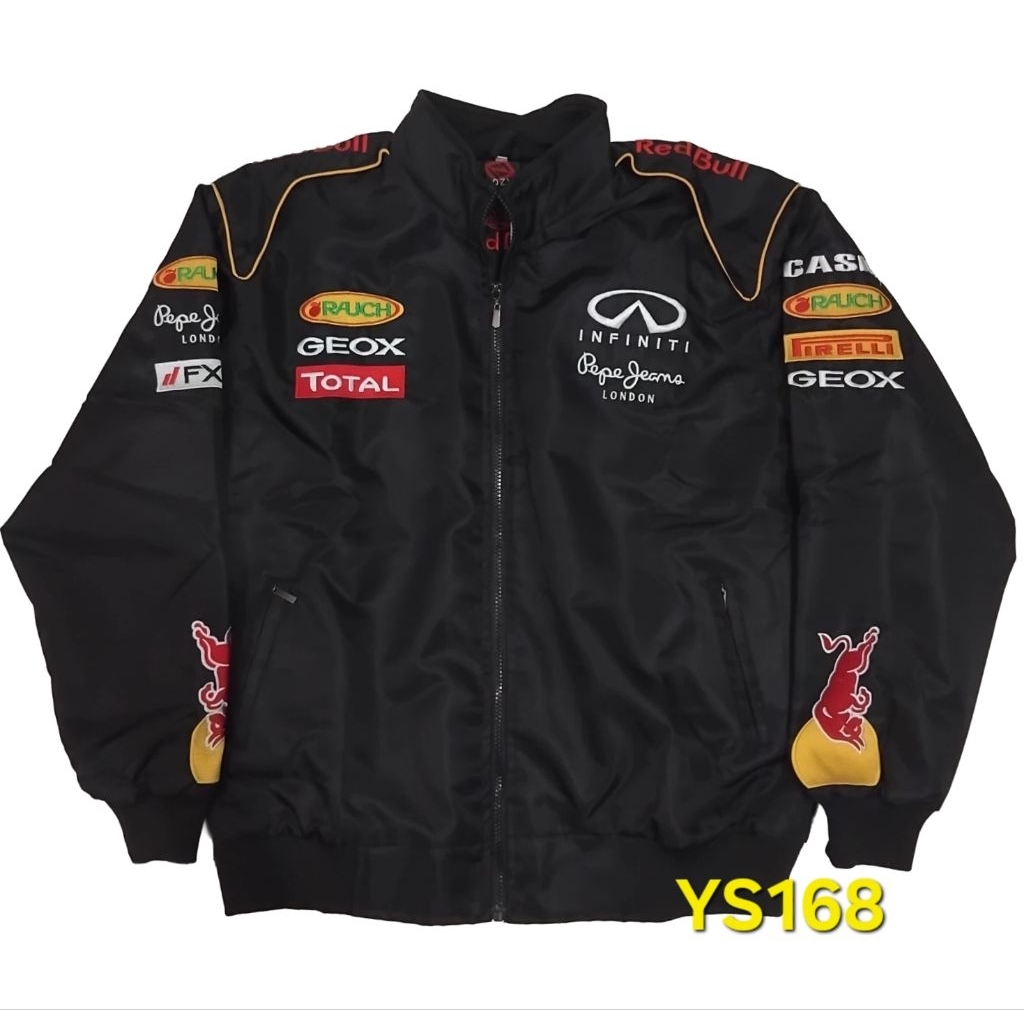 Jaket Red Bull - Nascar - Vintage - infiniti - Pirelli - Total - Geox - Pepe Jeans London - Jacket R
