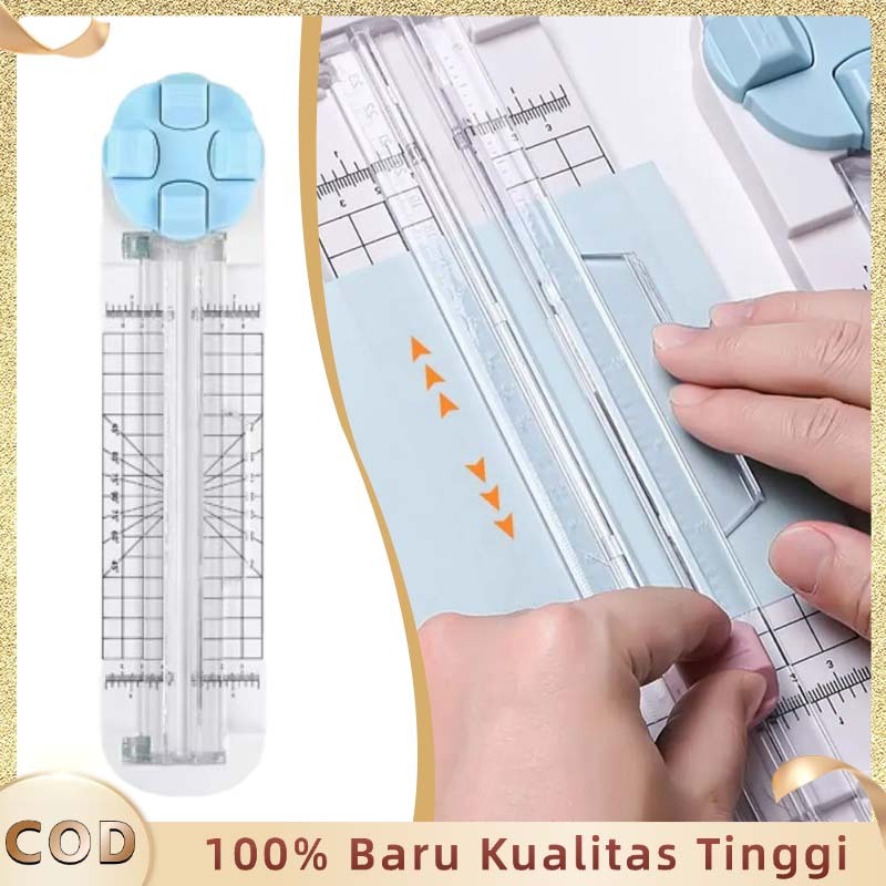 Pemotong Kertas Portable Alat Potong Kertas Multifungsi Pemotong Kertas 4 In 1 Alat Pemotongan Kerta
