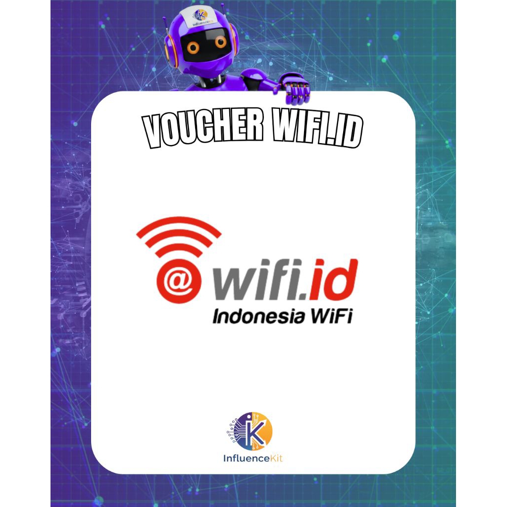 Voucher WIFI ID Reguler 1 Bulan (Sebulan) Unlimited (Private Pribadi Bukan Aku n Sharing)