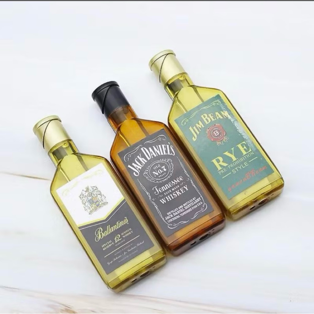 Korek unik bentuk botol transparan isi ulang gas MG212