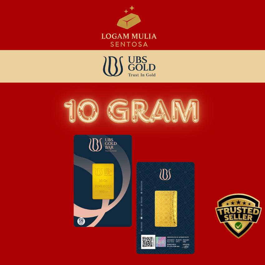 LOGAM MULIA UBS 10 GRAM CLASSIC