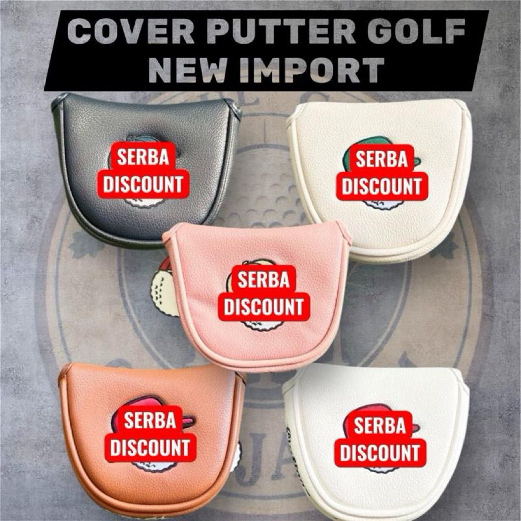 Cover Stick Golf Putter Blade & Cover Putter Mallet - Sarung Stick Golf Putter Golf