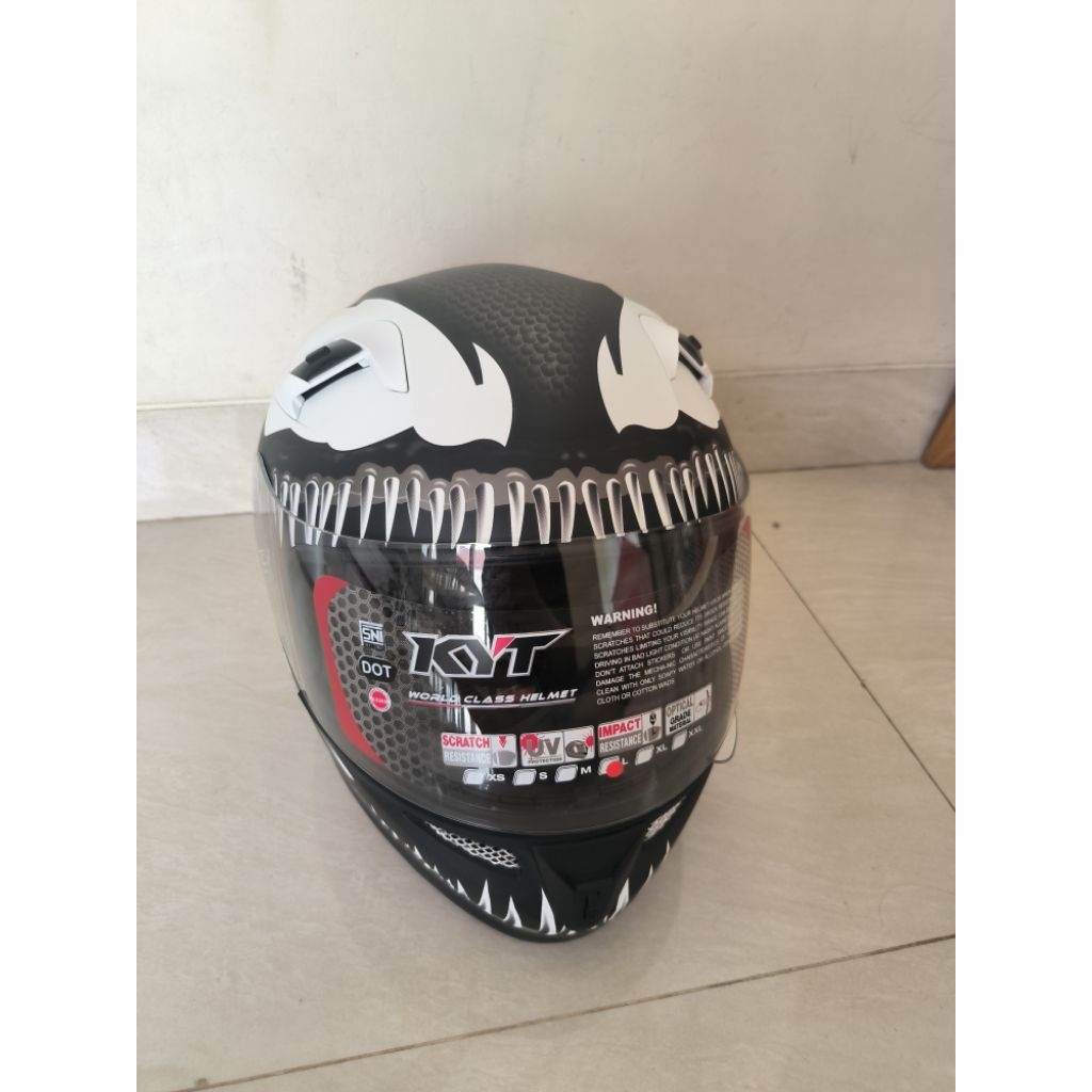 Helm KYT Venom Full Face Original