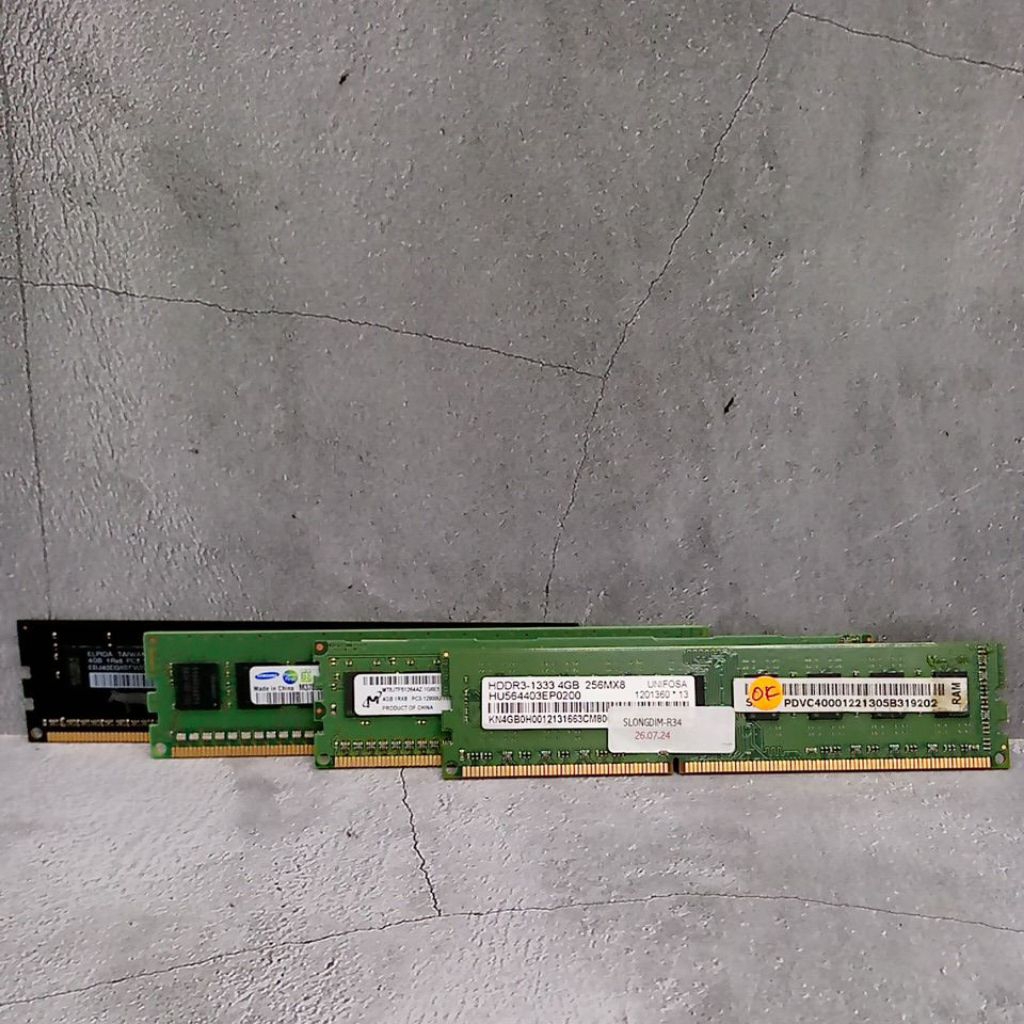 RAM LONGDIM DDR3 4GB SECOND