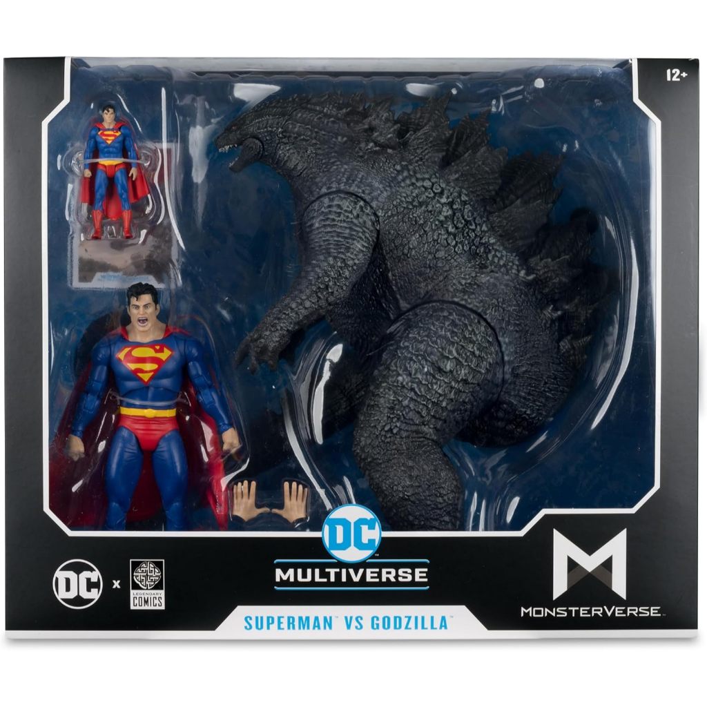 McFarlane Toys- DC Multiverse Superman vs. Godzilla (Justice League vs. Godzilla vs. Kong) 2pk