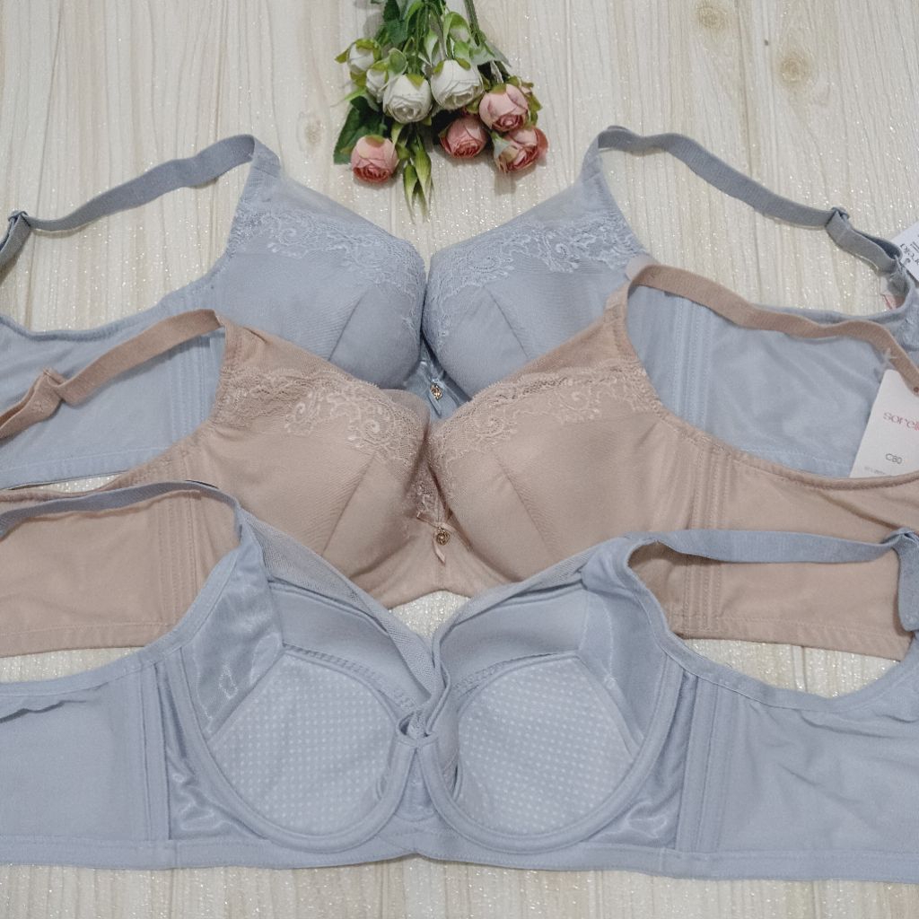 Sorella Bra Body Contour kawat busa tipis size 36C