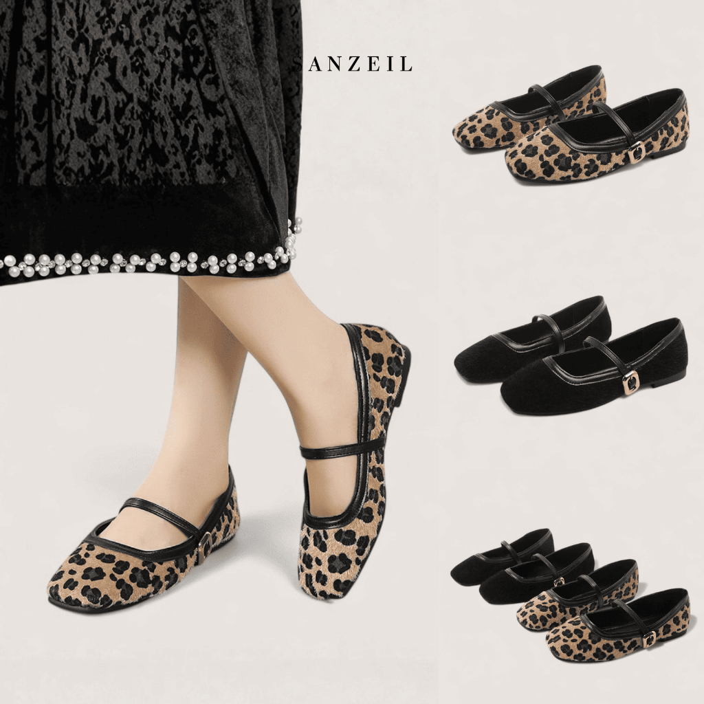 SANZEIL Minji Flat Wanita 1cm Size 36-40 Slip On 3996