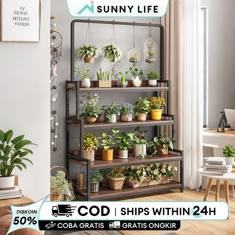 Rak Bunga Besi Susun Rak Bunga Minimalis Rak Display Rak Besi Rak Susun Serbaguna