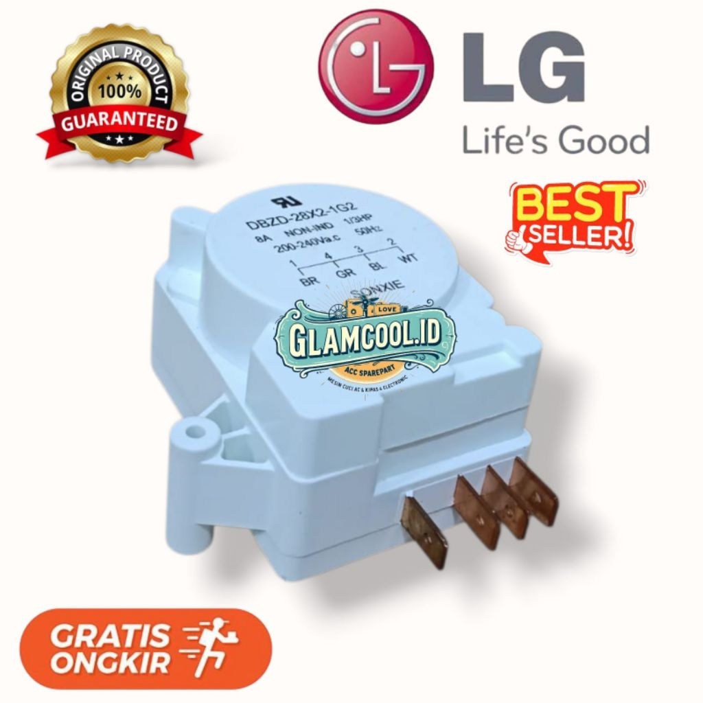 TIMER KULKAS LG / DEFROST KULKAS DBZD 28X2-1G2 DEFROST KULKAS 1 PINTU / 2 PINTU ORI