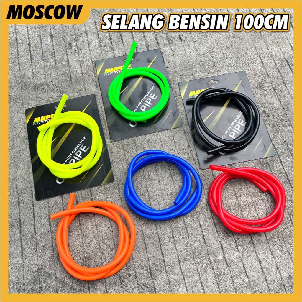 SELANG BENSIN 100CM MUPO RACE ORIGINAL SELANG KECIL ANEKA WARNA SELANG HAWA SELANG BENSIN MOTOR MOBI