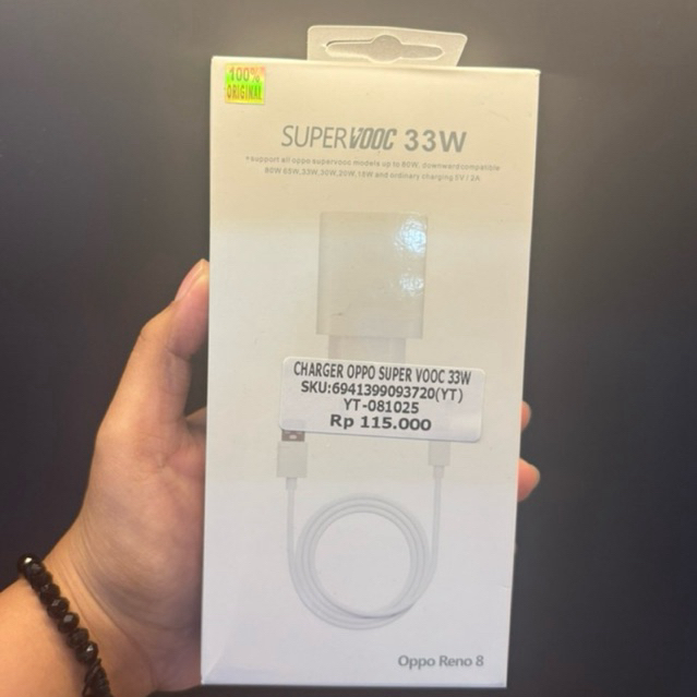 CHARGER OPPO SUPER VOOC || 33W || 80W ||