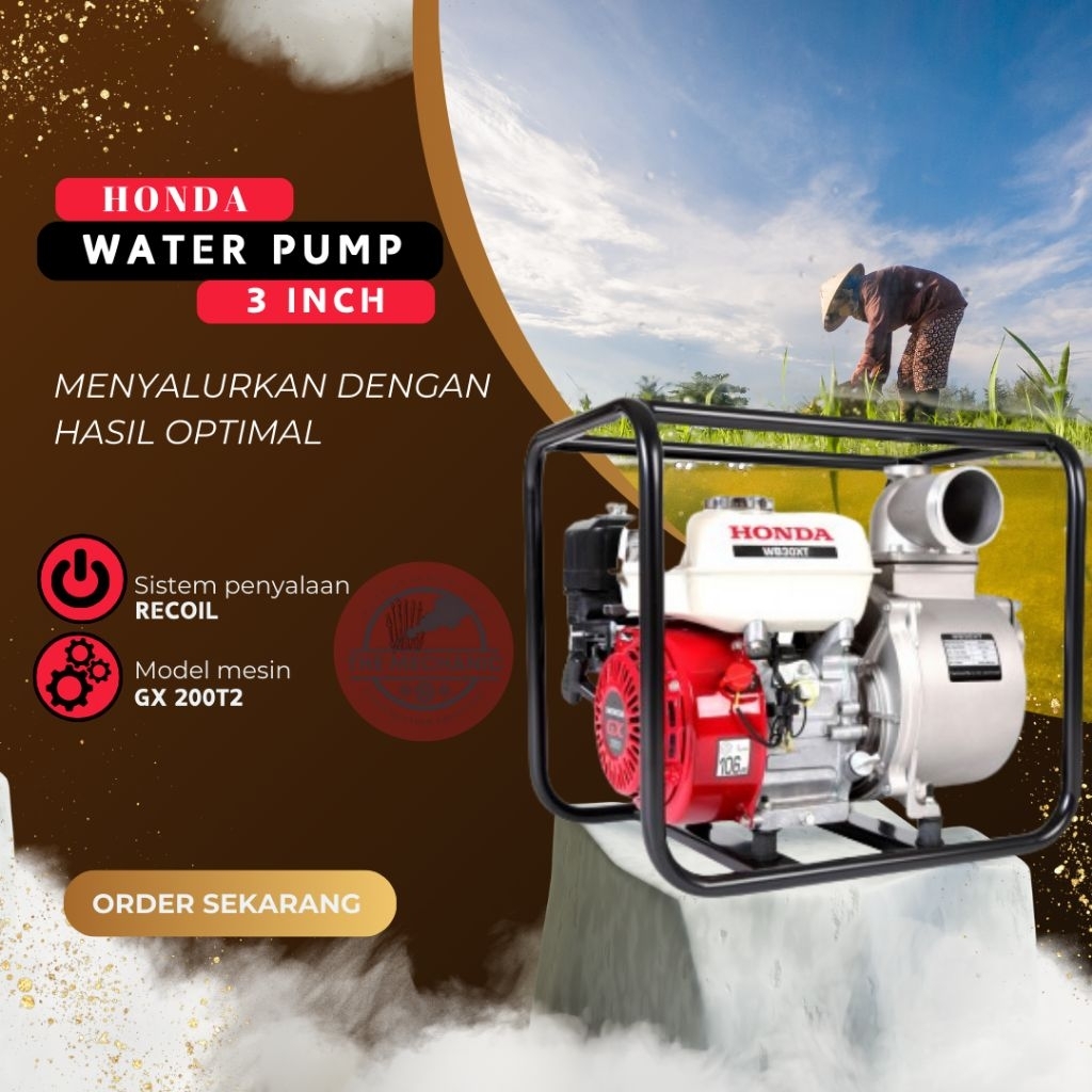 Mesin Pompa Alkon 3 inch GX200