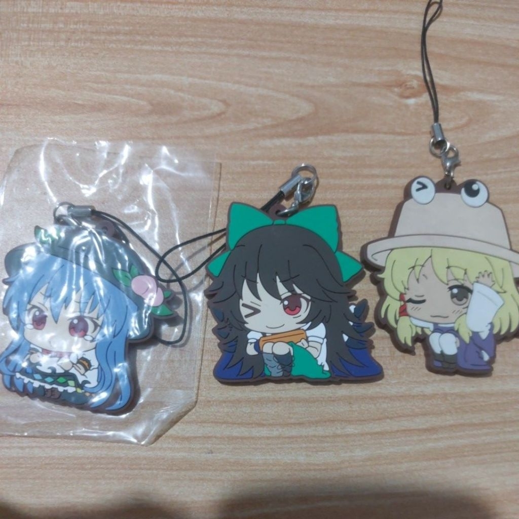 LIMITED Strap Touhou Project Tenshi Hinanawi Suwako Moriya Utsuho Reiuji