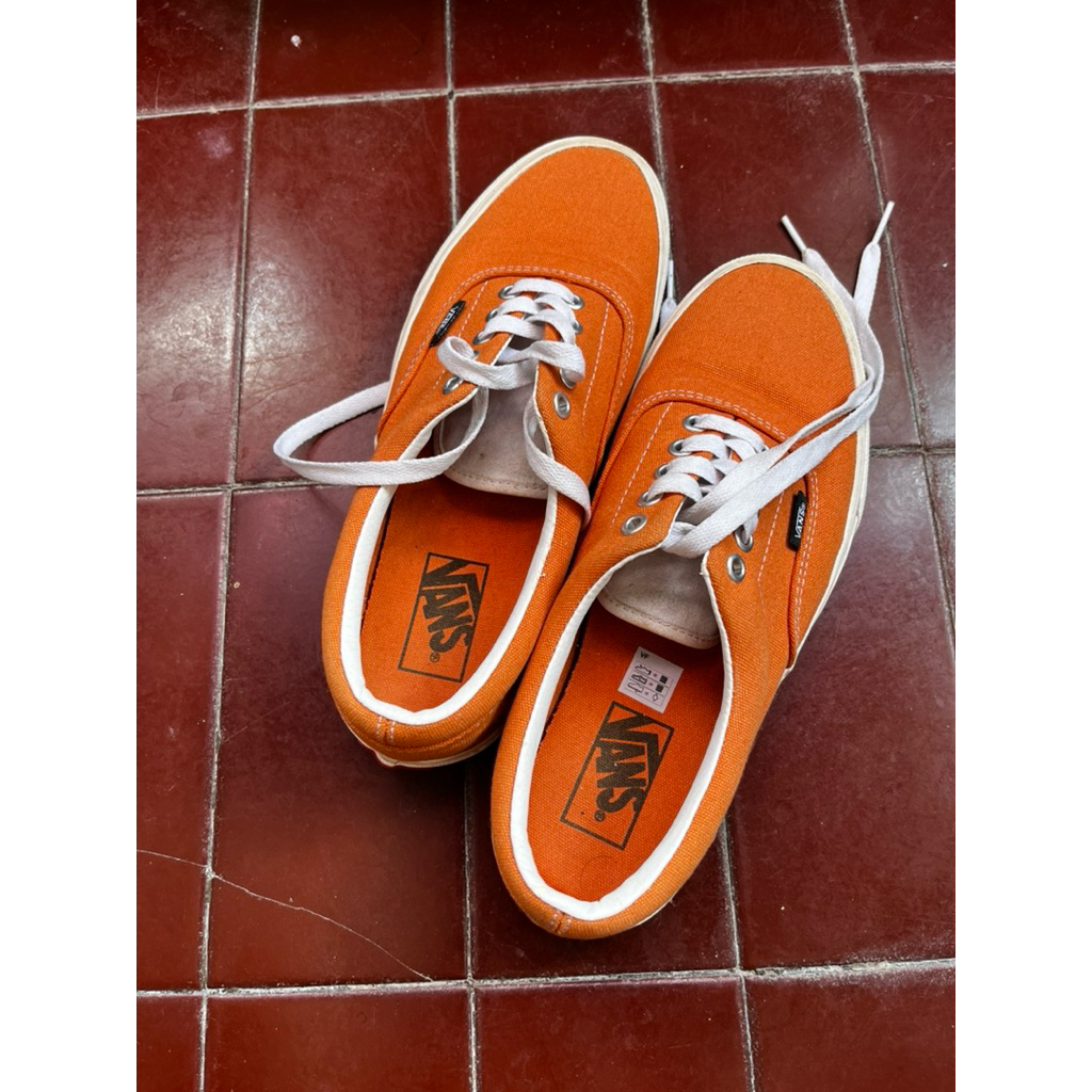 Vans Era Retro Sport Sepatu Pria - Apricot Buff/True White [VN0A4U39WZ5]