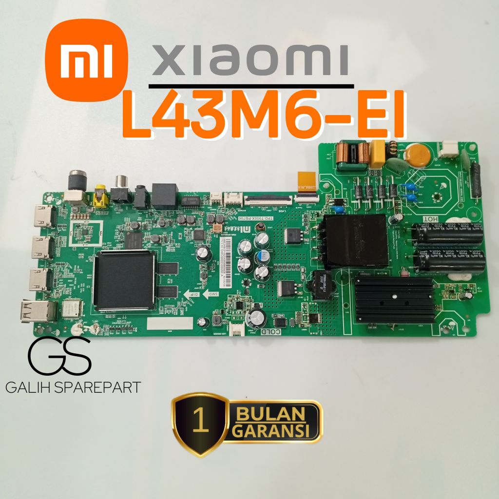 MESIN TV / MAINBOARD TV XIAOMI L43M6-EI MB - MODUL - MOBO - MOTHERBOARD TV XIAOMI