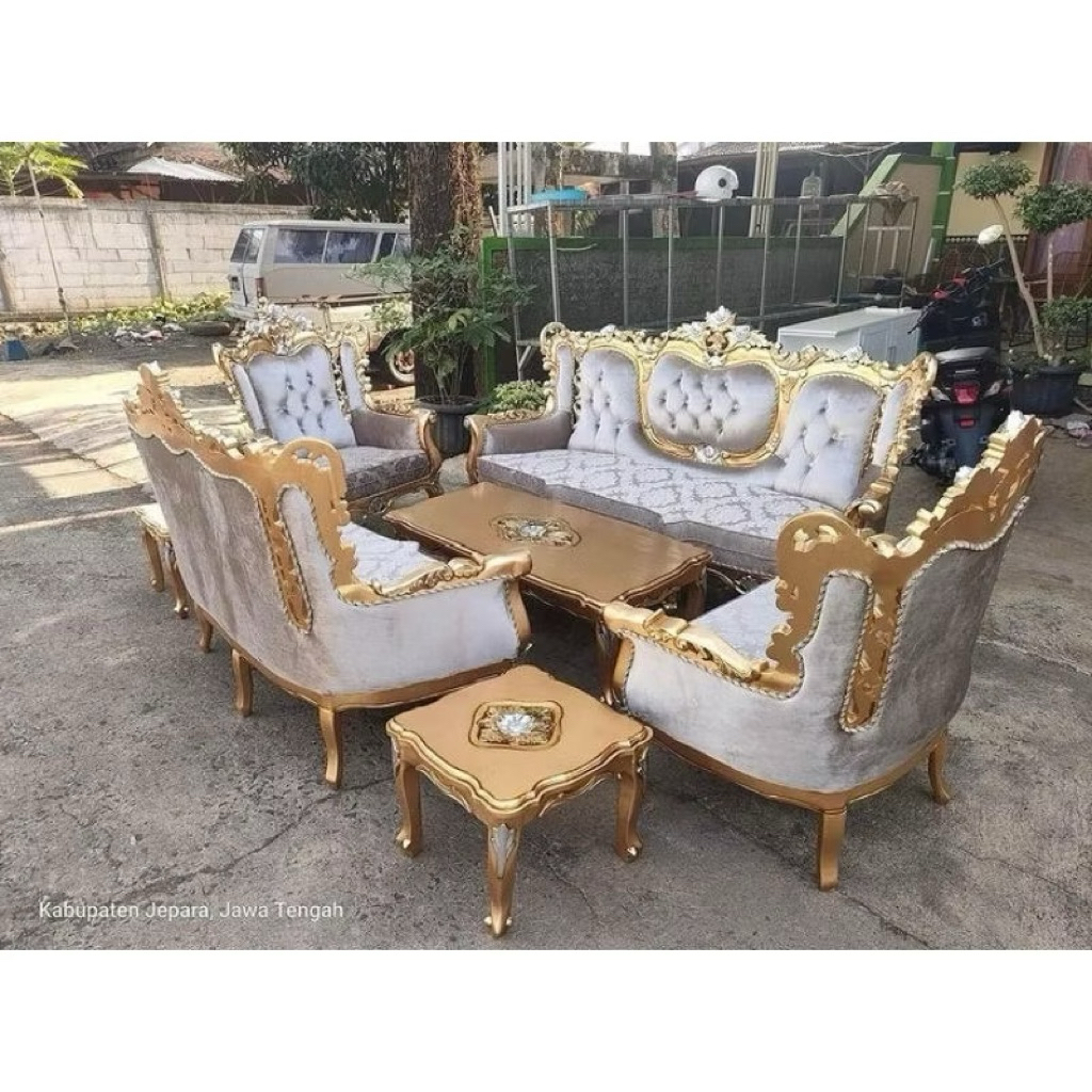 DP kursi tamu sofa jati 321