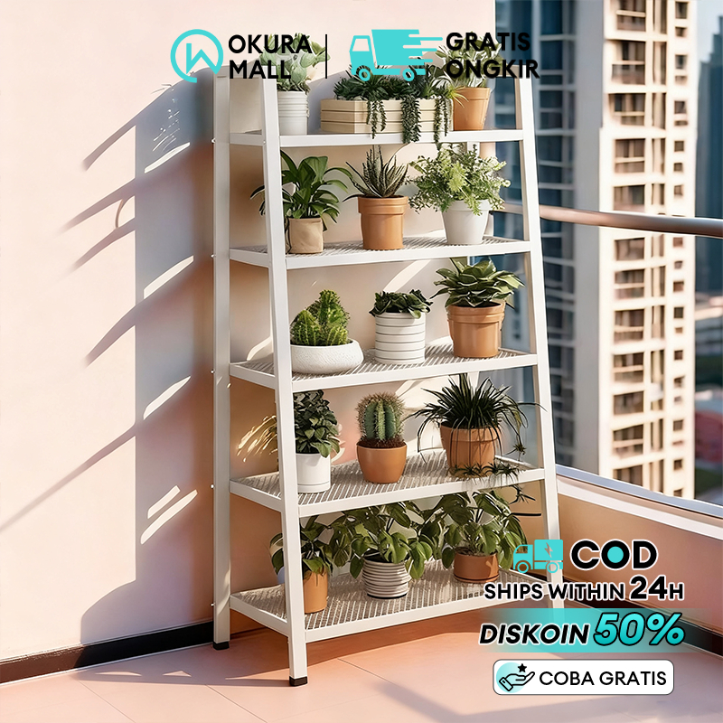 Rak Bunga Susun 5 Rak Bunga Susun Besi Rak Tanaman Outdoor Rak Bunga Pot Standing rak display