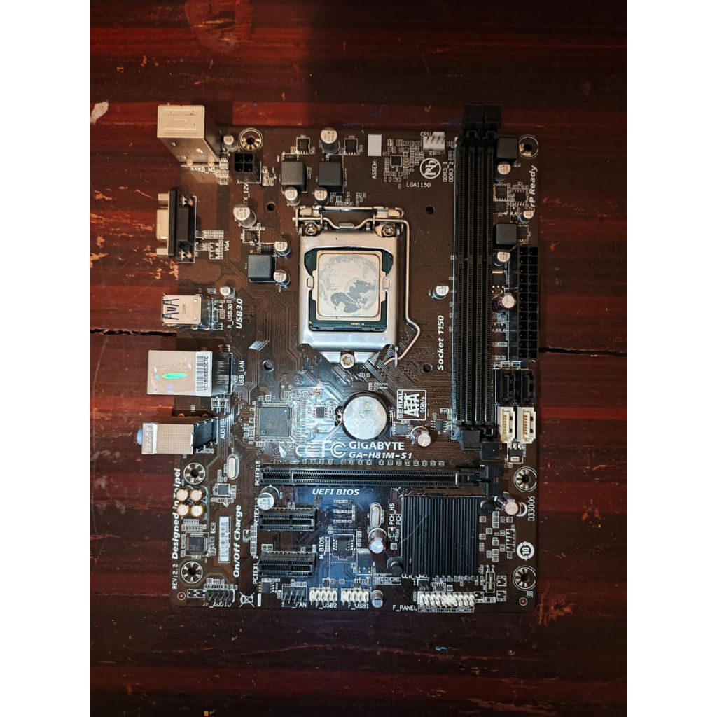MOTHERBOARD GIGABYTE H81M