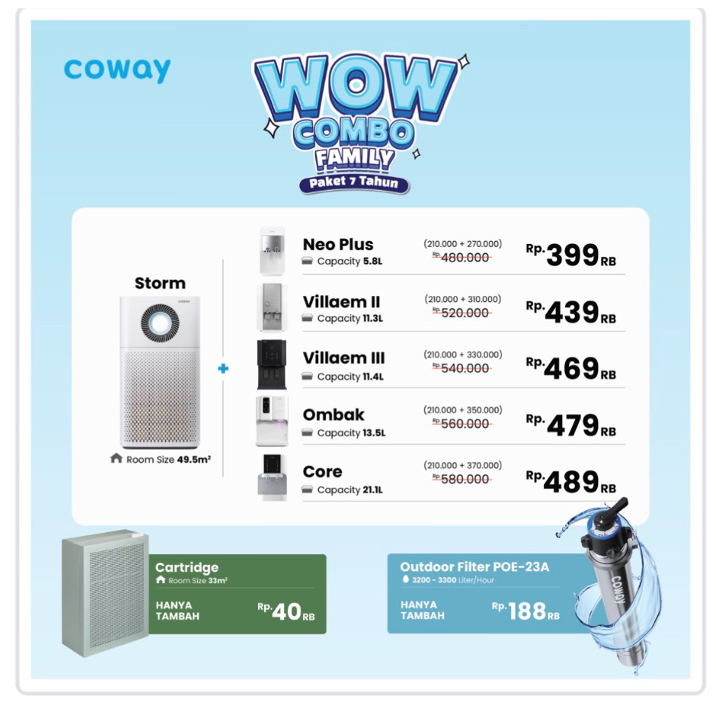 Filter Air Coway | Air Purifier Coway