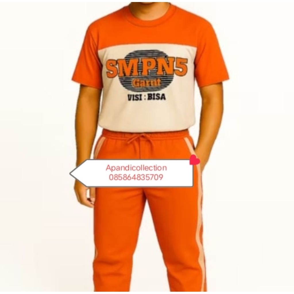 Baju Olahraga Anak SMP Negeri dan Swasta ( costum seragam olahraga anak PAUD, TK, SD, SMP & SMA, MIN