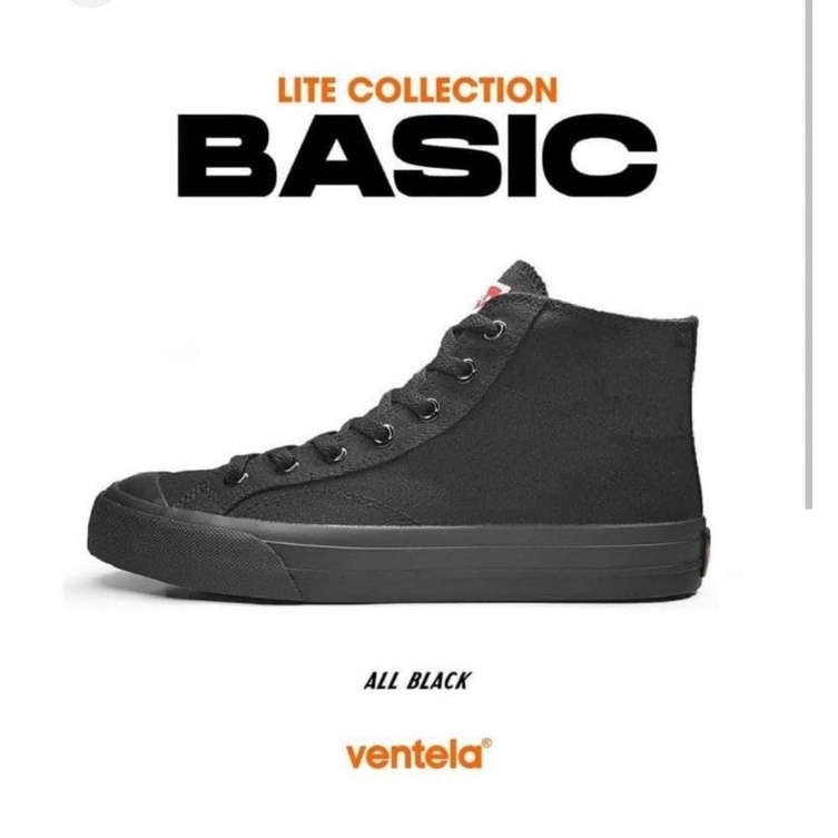 VENTELA BASIC HIGH ALL BLACK ORIGINAL