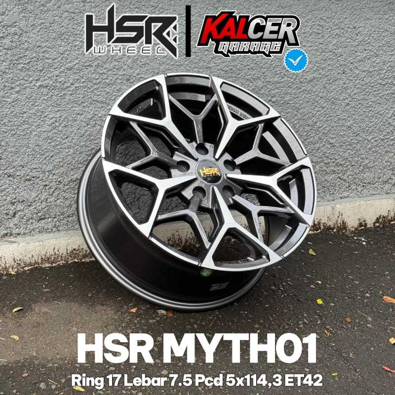VELG HSR MYTH01 RING 17 LEBAR 7,5 PCD 5x114,3 ET42 ORIGINAL HSR