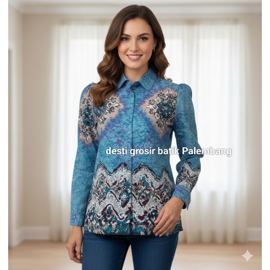 tunik jumputan Dolby