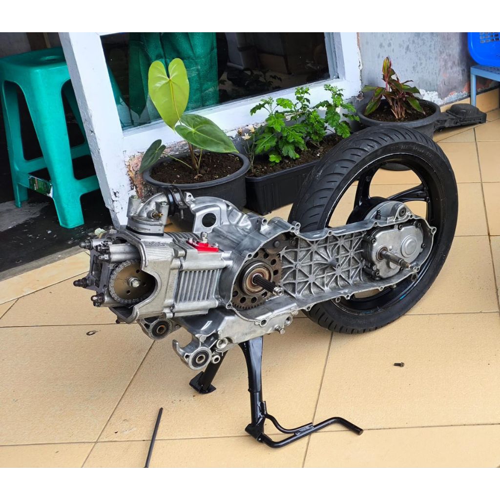 1 PAKET MESIN MIO SPEK 200CC PEMAKAIAN 1 BULAN MESIN MASIH FRESH LIKE NEW