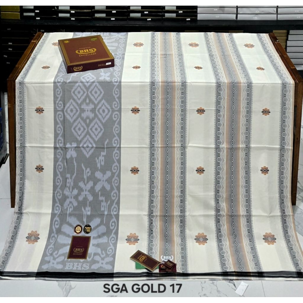 SARUNG BHS EXCELLENT SONGKET MIX E52 SMB/SSF/SSA/STA KUALITAS GOLD