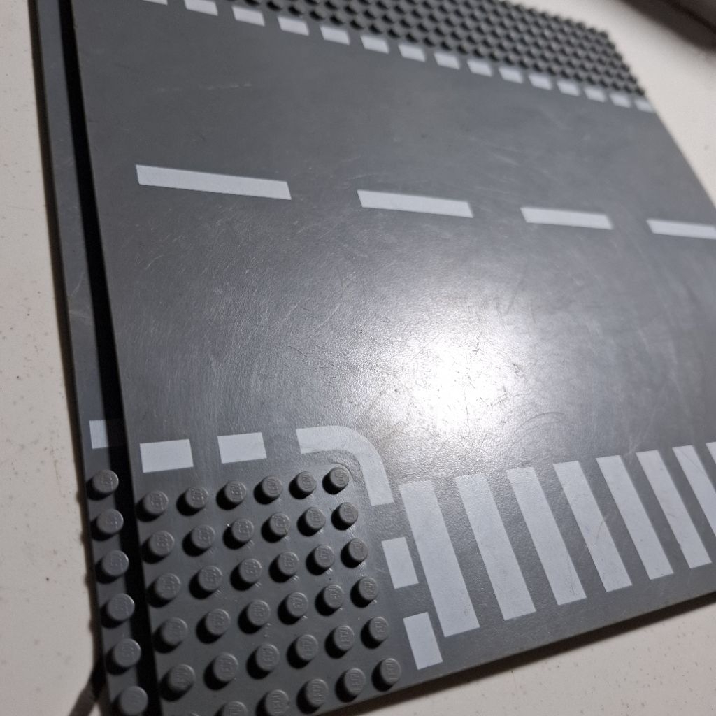 Baseplate Lego Road Building City Second Original