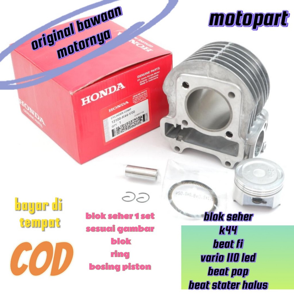 blok seher beat fi  k44 - blok vario 110 fi esp - blok seher beat stater halus  blok piston beat esp