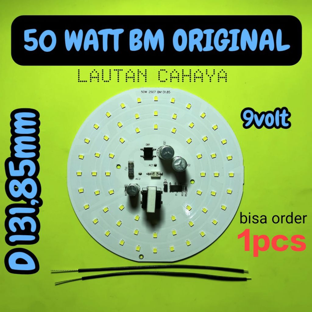 PCB LED AC BM 50 WATT / MESIN LAMPU LED