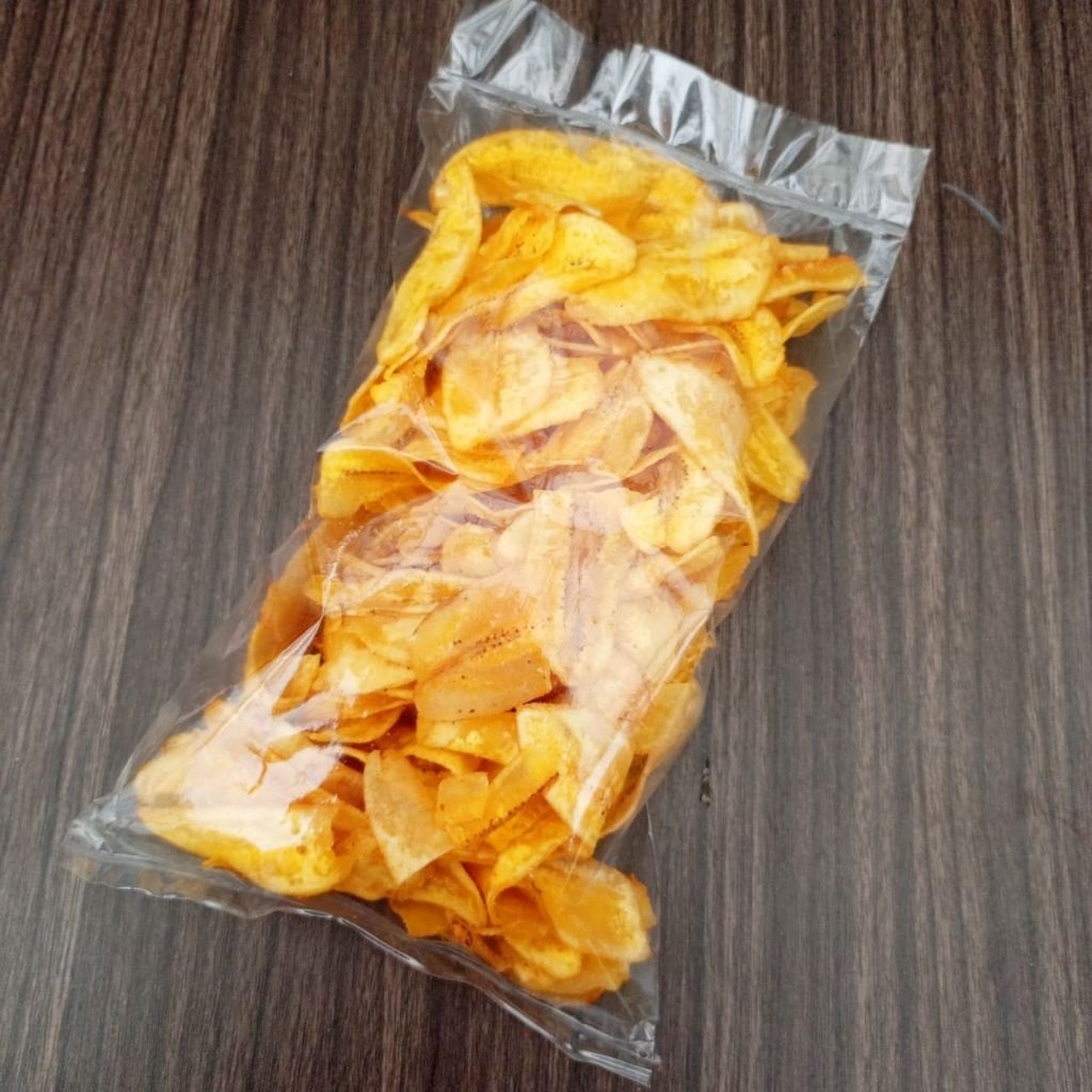 Kripik Pisang Kepok Kripik Pisang Krispi Lezat Manis Gurih Keripik Pisang Khas Kediri
