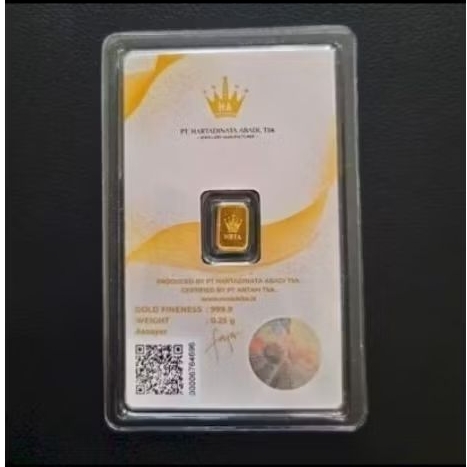 Logam Mulia 0,25 gram