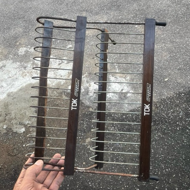 Rak Kaset Pita Jadul TDK