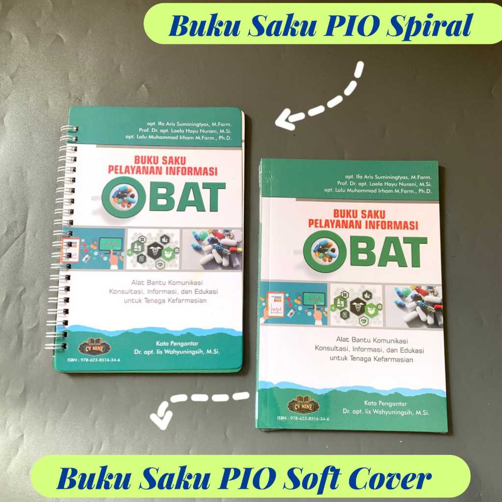 Buku Saku PIO - Buku Saku Pelayanan Informasi Obat - Buku Saku Kesehatan Farmasi